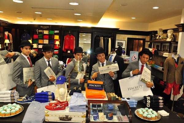 Opening of Hackett London